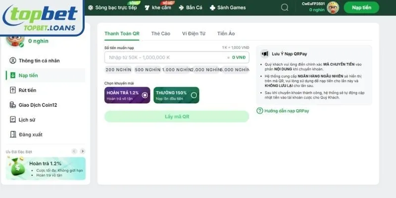 Bank transfer