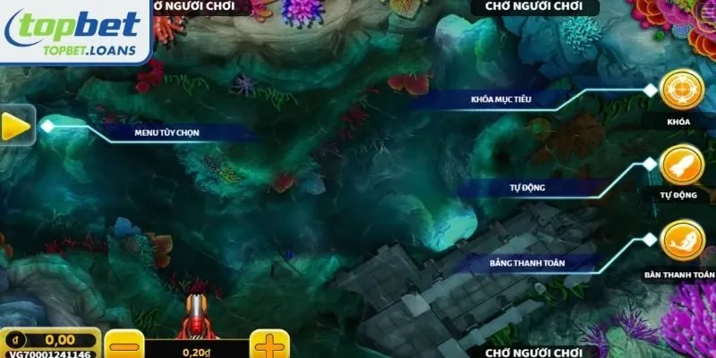 Simple gameplay of Dragon God Fish Shooting TOPBET