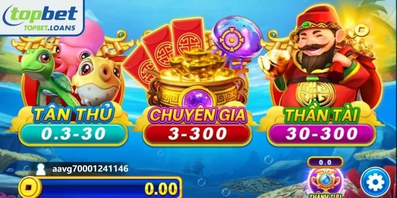 Explore the mysterious ocean world with Fortune God Fish Shooting