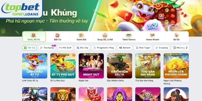 Discover TOPBET Slot Games